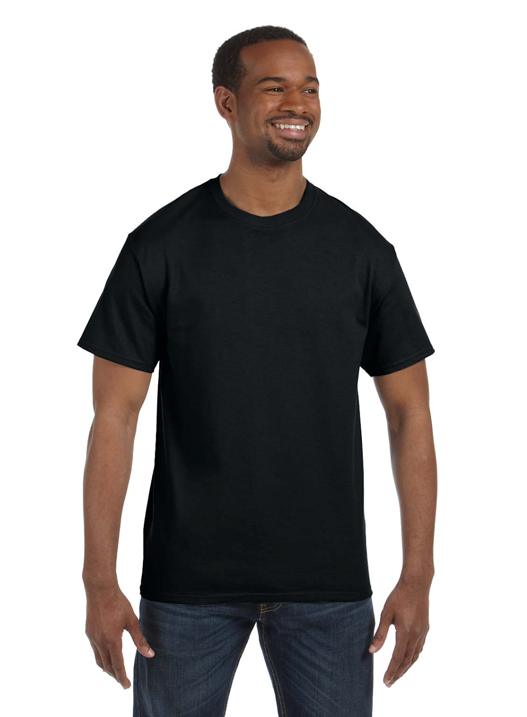 Gildan G500 Adult Unisex Heavy Cotton™  Black T-Shirt