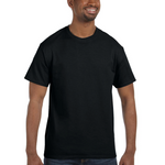 Gildan G500 Adult Unisex Heavy Cotton™  Black T-Shirt