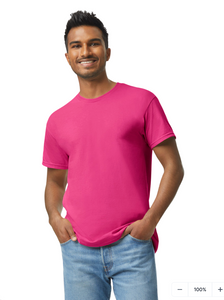 Gildan G500 Adult Unisex Heavy Cotton™  Heliconia T-Shirt