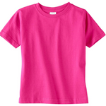 Rabbit Skins 3321 Toddler 4.5 oz. Fine Jersey Pink T-Shirt