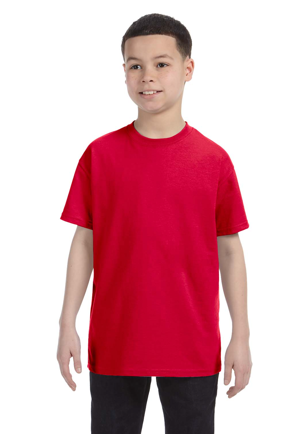 Gildan G500B Youth Heavy Cotton™ Red  T-Shirt